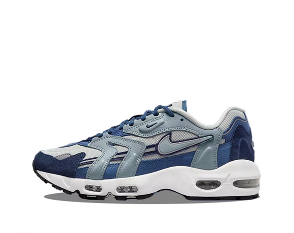 Men's Hot sale Running weapon Air Max 96 Blue/White Shoes 009
